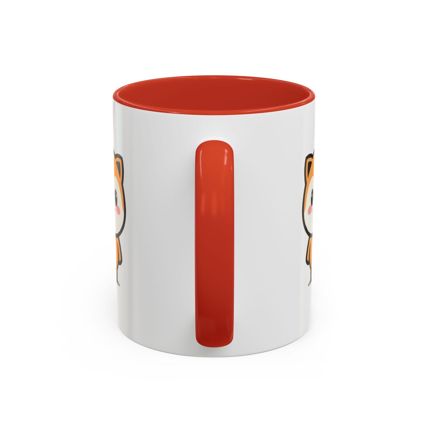 Cute Kawaii Fox Accent Coffee Mug