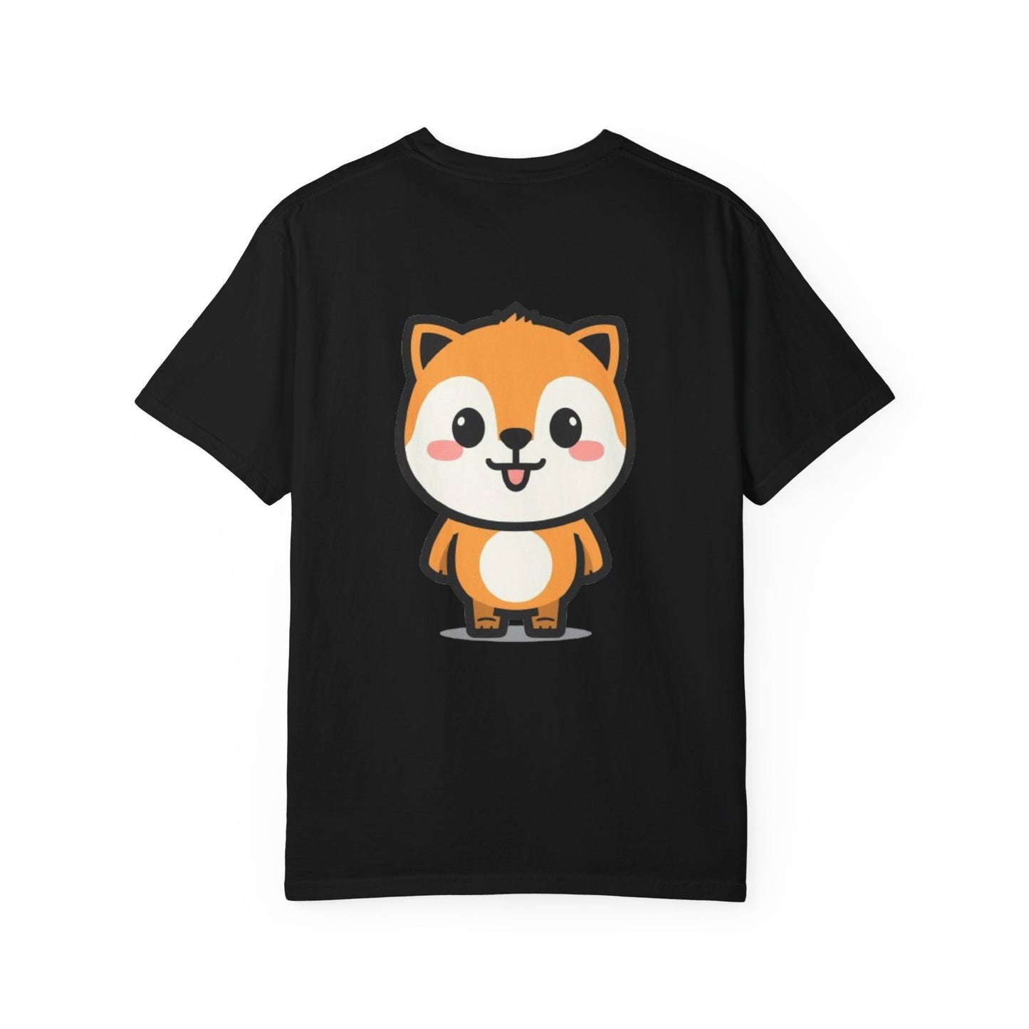 Cute Kawaii Fox Dyed Unisex T-Shirt