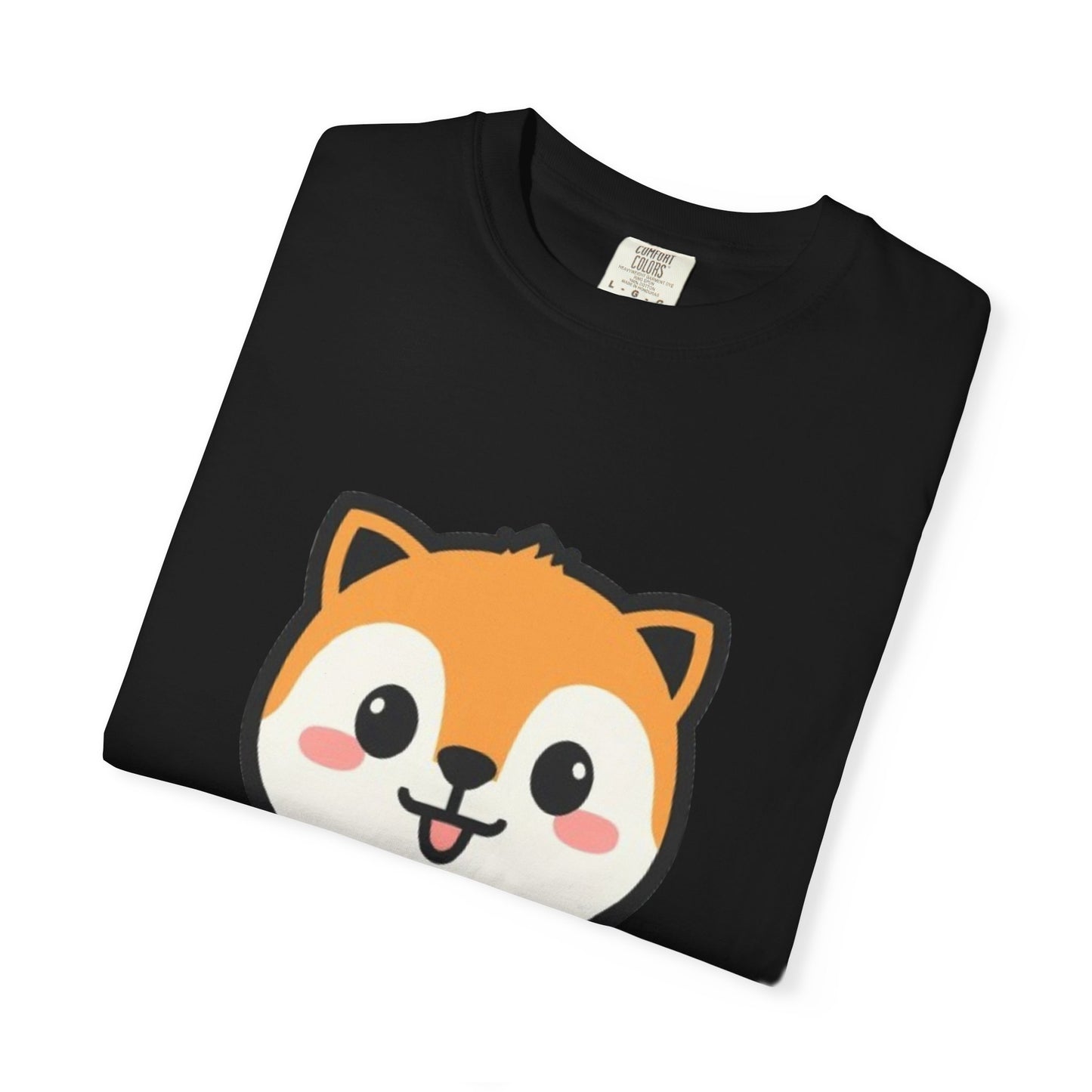 Cute Kawaii Fox Dyed Unisex T-Shirt
