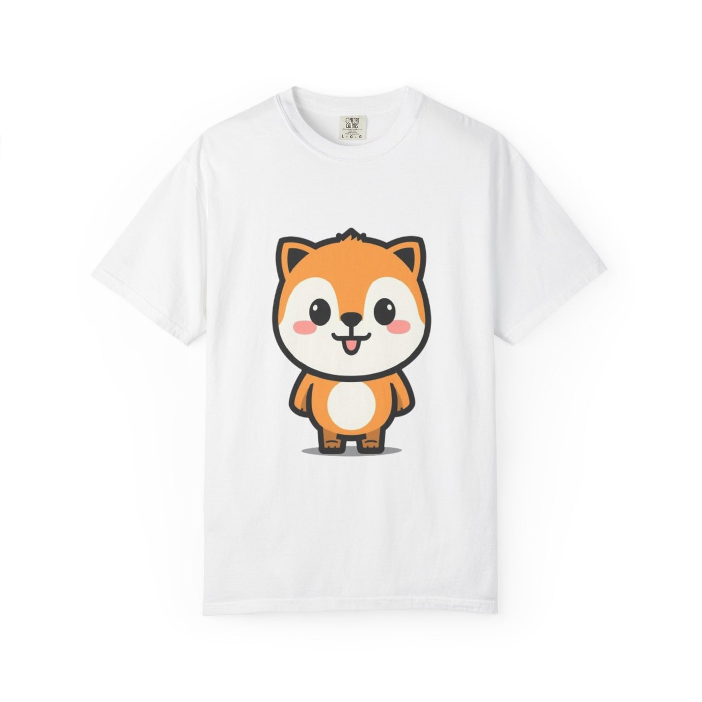 Cute Kawaii Fox Dyed Unisex T-Shirt