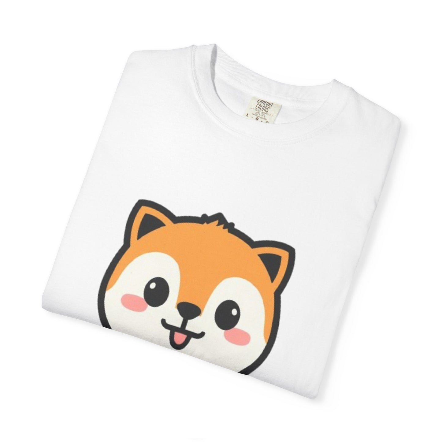 Cute Kawaii Fox Dyed Unisex T-Shirt