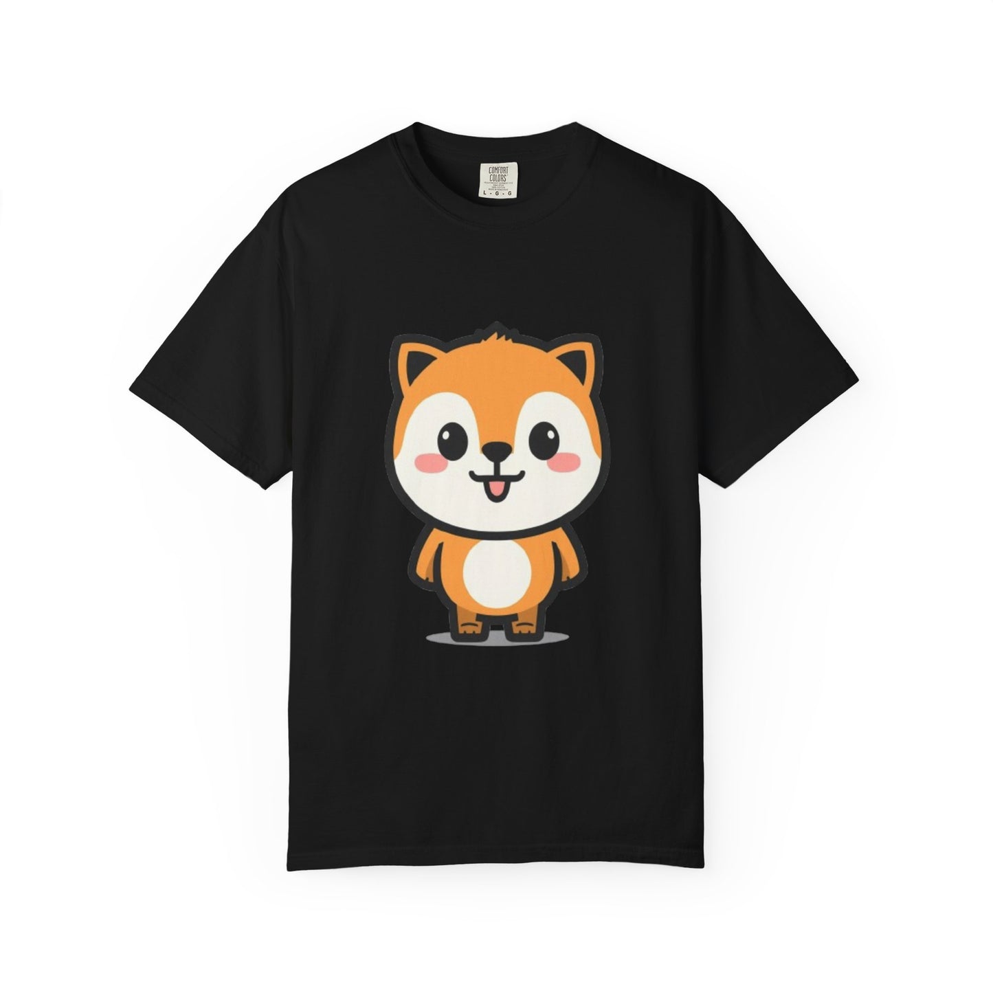 Cute Kawaii Fox Dyed Unisex T-Shirt