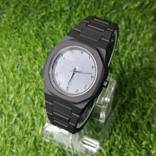 Black Aura Arabic Luxury Mens Watch
